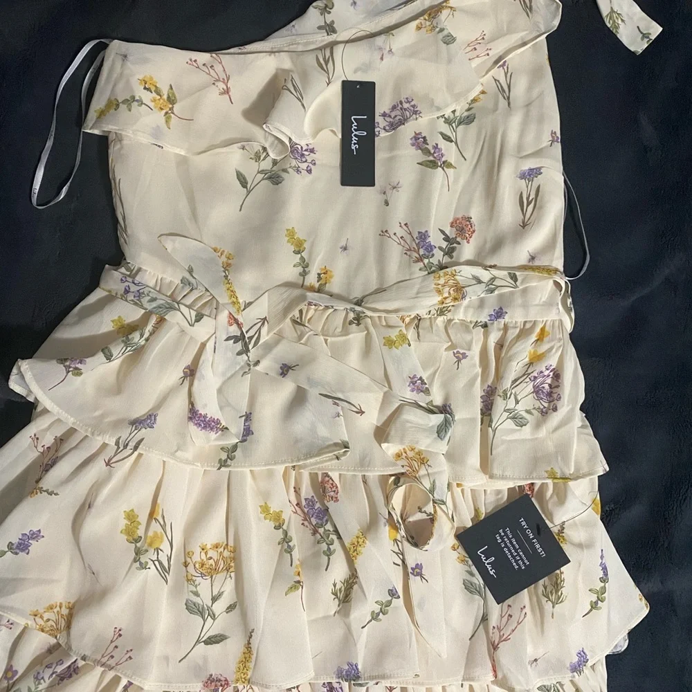 NWT Lulus perfectly posy mini dress - Picture 5 of 5